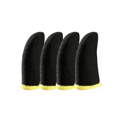  E-spor Parmak Eldivenleri 4lü - Pubg Oyun Eldiveni Ter Geçirmez 2 Çift - 4 Parmaklık