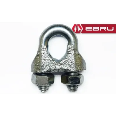 BUĞZ Eco Lounge Ebru Çelik Halat Bağlama, Düğüm, Klemens 6 mm - 5 Adet