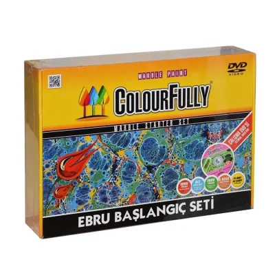  Ebru Sanatı Başlangıç Seti Eğitici Dvdli