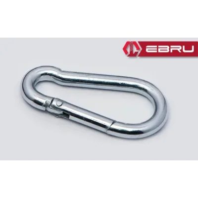 BUĞZ Eco Lounge Ebru Yaylı Karabina, Çengel, Kanca 5mm - 50 Adet