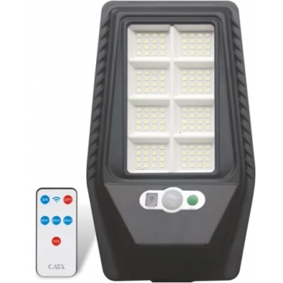 BUĞZ Eco Lounge CATA CT 4693 Solar Güneş Enerjili 40W Sensörlü Sokak Armatür Konsol Dahil 6400K Beyaz Işık