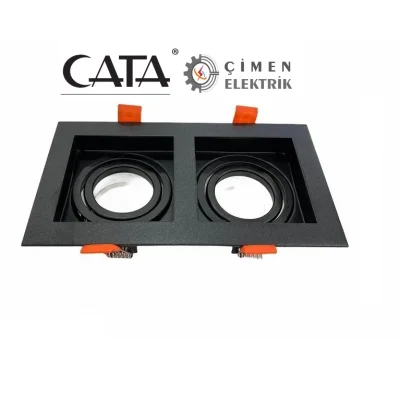 BUĞZ Eco Lounge CATA CT 5019 İkili Siyah Spot Kasası