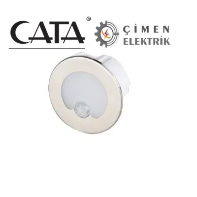 BUĞZ Eco Lounge CATA CT 5174 1.5W Radar Sensörlü Koridor Aydınlatması 3200K Gün Işığı