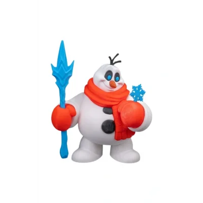 BUĞZ Eco Lounge Savaşçı Kardan Adam 23 cm – Koleksiyonluk Kış Dekoratif Figür