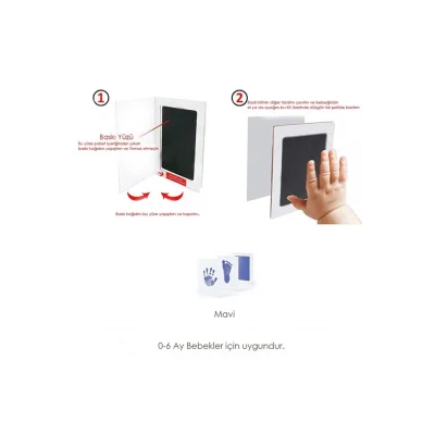 BUĞZ El Ayak İzi Kalıbı Seti