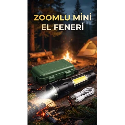 BUĞZ El Feneri Su Geçirmez Çok Fonksiyonlu Taşınabilir Kamp Aparatı