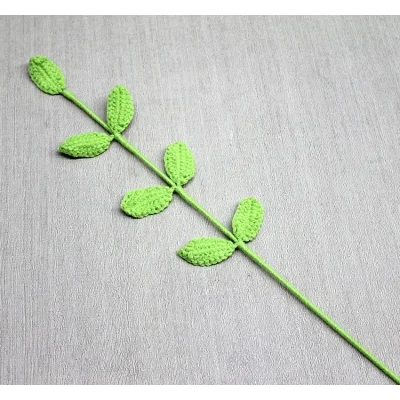 BUĞZ El Örgüsü Çiçek Dalı