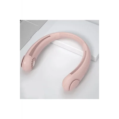 BUĞZ El vantilatörü boyun askılı kablosuz şarjlı taşınabilir mini pembe 2 yıl garantili