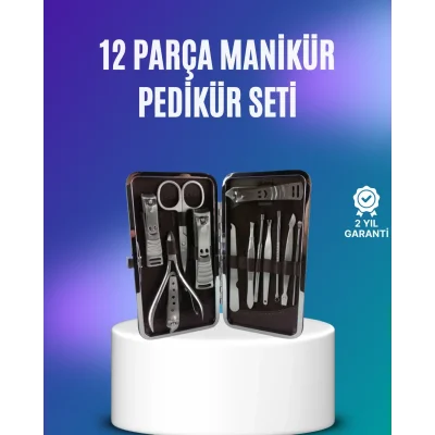 BUĞZ El ve Ayak Bakımı İçin Profesyonel 12 Bakım Seti
