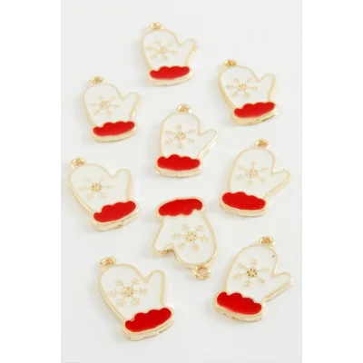 BUĞZ Eldiven Yılbaşı Mineli Kolye Ucu 1 Adet