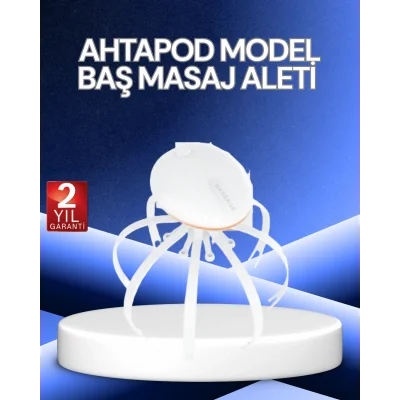 BUĞZ Elektrikli Kafa Masaj Cihazı 3 Modlu USB-C Şarjlı Rahatlatıcı Masaj Aleti