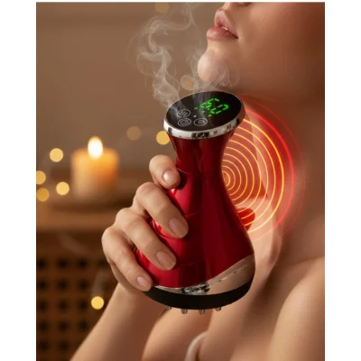 BUĞZ Elektrikli Kupa Masaj Aleti Ayarlanabilir Vakum ve Isıtma Fonksiyonlu