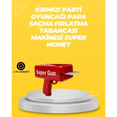 BUĞZ Elektrikli Parti Oyuncağı – Para Atan Tabanca
