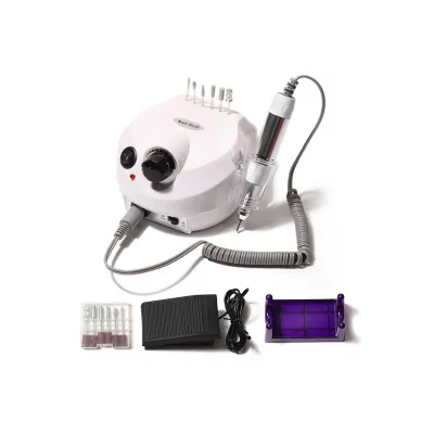 BUĞZ Elektrikli Profesyonel Freze Tırnak Törpü Manikür Pedikür Makinesi Nail 85W 35000 RPM