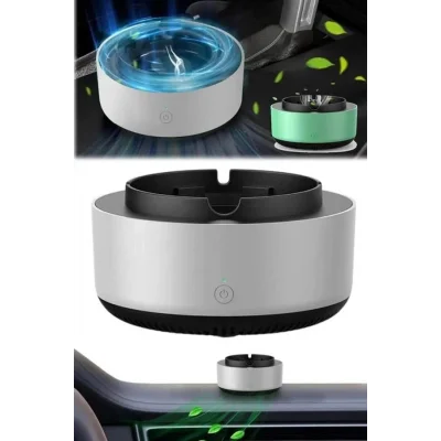 BUĞZ Elektronik Akıllı Küllük Hava Temizleyici Kokusuz Kül Tablası Anti-Duman