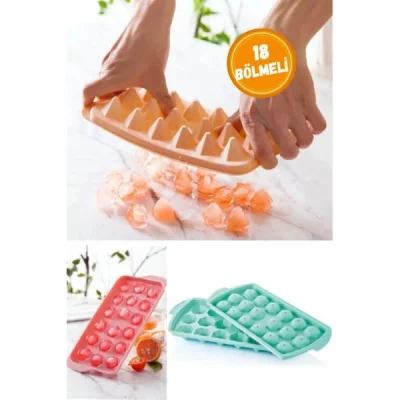 BUĞZ Elmas 18 Bölmeli Buz Kalıbı