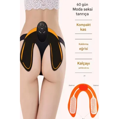 BUĞZ EMS Hip Trainer Kalça Basen Kas Uyarıcı Çalıştırıcı Titreşimli Egzersiz Bandı