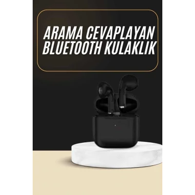 BUĞZ En Çok Tercih Edilen Bluetooth Kulaklık Mikrofonlu Silikonsuz Dokunmatik Kontrol - BUĞZ