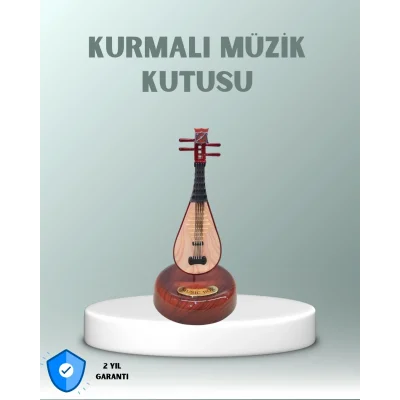 BUĞZ Enstrüman Figürlü Melodi Çalan Dekoratif Müzik Kutusu