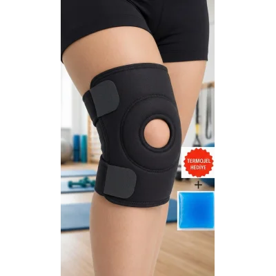BUĞZ Ergonomik Destekli Spor Diz Korsesi Menisküs Ağrısı İçin