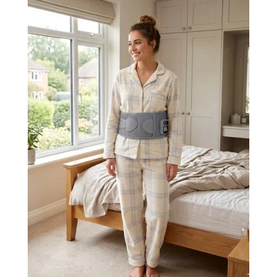 BUĞZ Ergonomik Isı Terapili Titreşimli Bel Kemeri Taşınabilir Tasarım