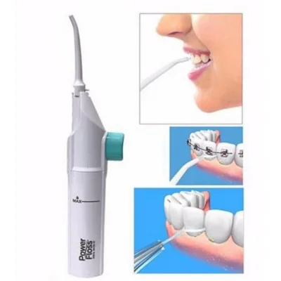  Ergonomik Tasarım Power Floss Mekanik Diş Ve Ağız Temizleme Aleti