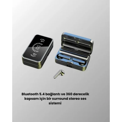 BUĞZ Ergonomik Tasarımlı Dokunmatik Bluetooth Kulaklık – HD Ses Performansı - Lisinya