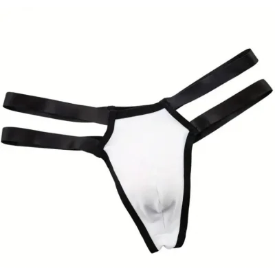 BUĞZ Erkek Beyaz Lastikli Tanga İç Giyim