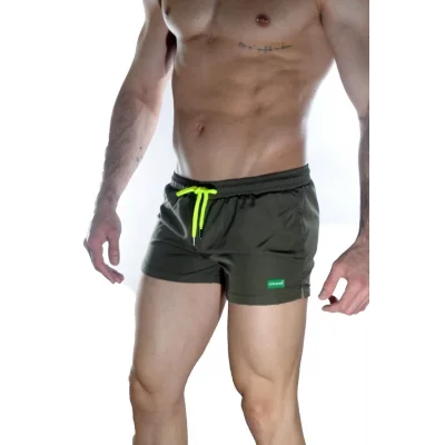 BUĞZ Erkek Yeşil Mini Mayo Short