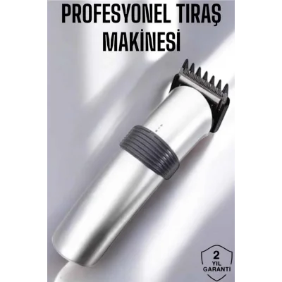 BUĞZ Erkeklere Özel Şarjlı Saç ve Sakal Kesme Tıraş Makinesi Seti - Lisinya