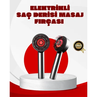 BUĞZ Esansiyel Yağ Hazneli LED Saç Bakım Masaj Tarağı