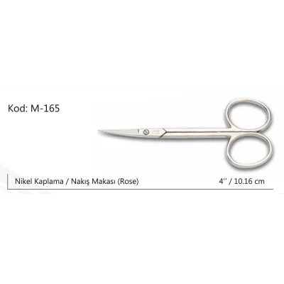 BUĞZ Europe Nakış Makası Süper Kalite No:4 10,16 Cm