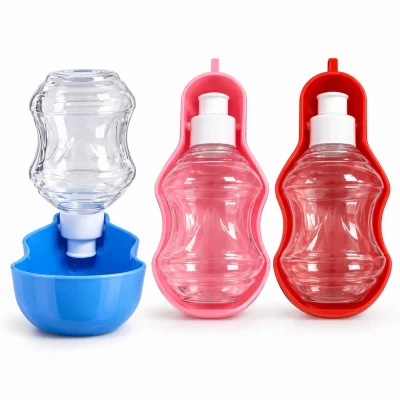 BUĞZ Evcil Hayvan Su Matarası - 250 ml - Taşınabilir - Plastik