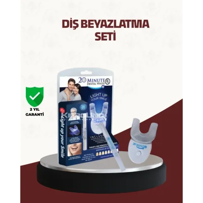 BUĞZ Evde Kullanıma Uygun LED Teknolojili Diş Beyazlatma Kiti