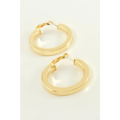  Ezme Halka Küpe 3 cm