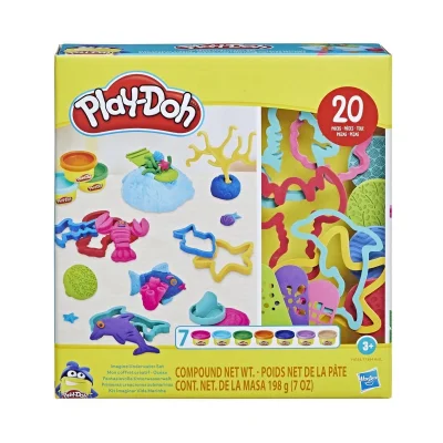  F7384 Play-Doh Creations Hayal Gücü Şekilleri Seti +3 yaş