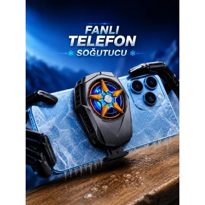 BUĞZ Fanlı Radyatör Soğutucu Telefon Soğutucu Tüm Telefonlara Uyumlu