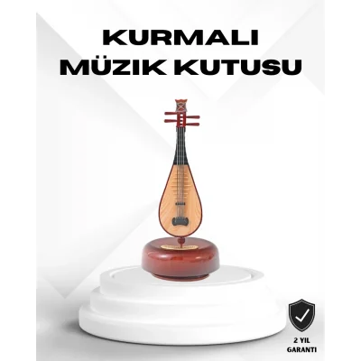 BUĞZ Figürlü Müzik Kutusu Zarif Melodili Dekoratif Model