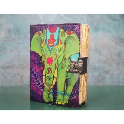  Fil Tasarımı Deri Defter