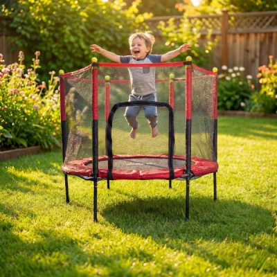 BUĞZ Fileli 140 cm Büyük Boy Trambolin