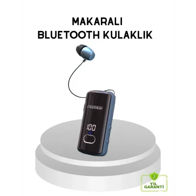 BUĞZ Fineblue F580 Suya Dayanıklı Bluetooth 5.3 Kulaklık Dijital Ekranlı