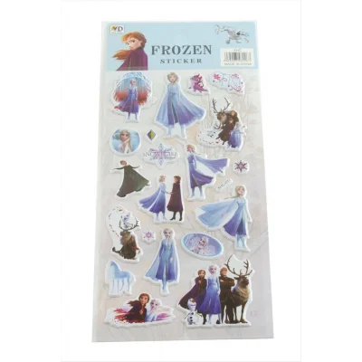  Firozen Kabartmalı Sticker