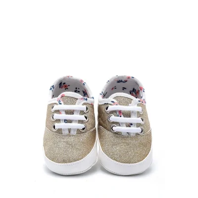 BUĞZ First Step Simli Patik - Gold 12-16 Ay / No.19