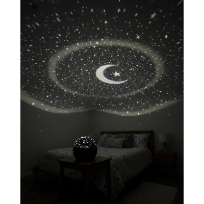 BUĞZ Fişli Yıldız Projektör Gece Lambası Müzikli