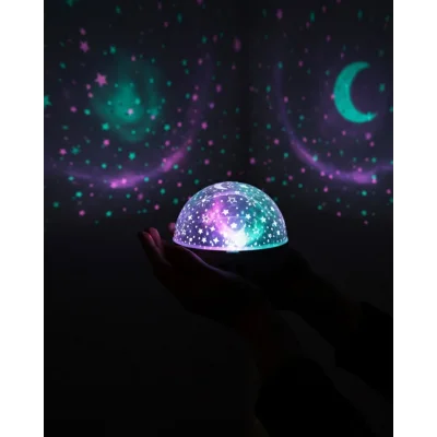 BUĞZ Fişli Yıldız Projektör Lamba Hoparlörlü Gece Işığı