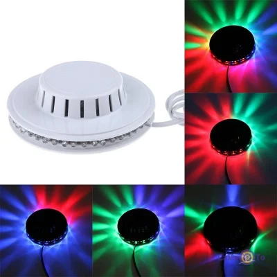 BUĞZ Fithome M29 48 Led Rgb Otomatik Renk Değiştiren Dönen Ayçiçeği Ufo Led