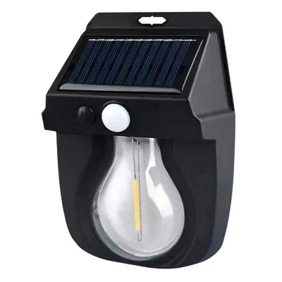 BUĞZ Fithome Or-118 Hareket Sensörlü Su Geçirmez Solar Bahçe Aydınlatma Duvar Lambası