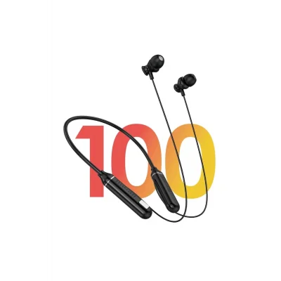  Fitness Tutkunu Boyundan Askılı Bluetooth Kulaklık 130 Saat Çalma Süresi