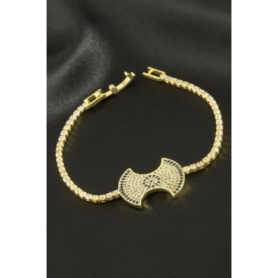 BUĞZ Fiyong Zirkon Taşlı Çocuk Bileklik 16 cm