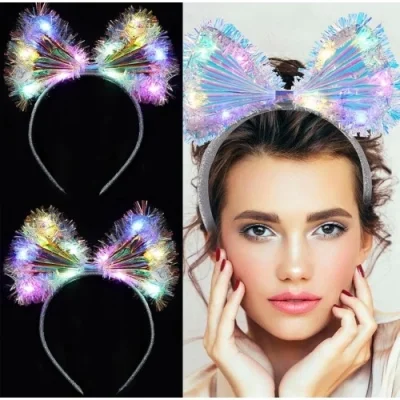  Fiyonk Gece Tacı Fiber Işıklı Ledli